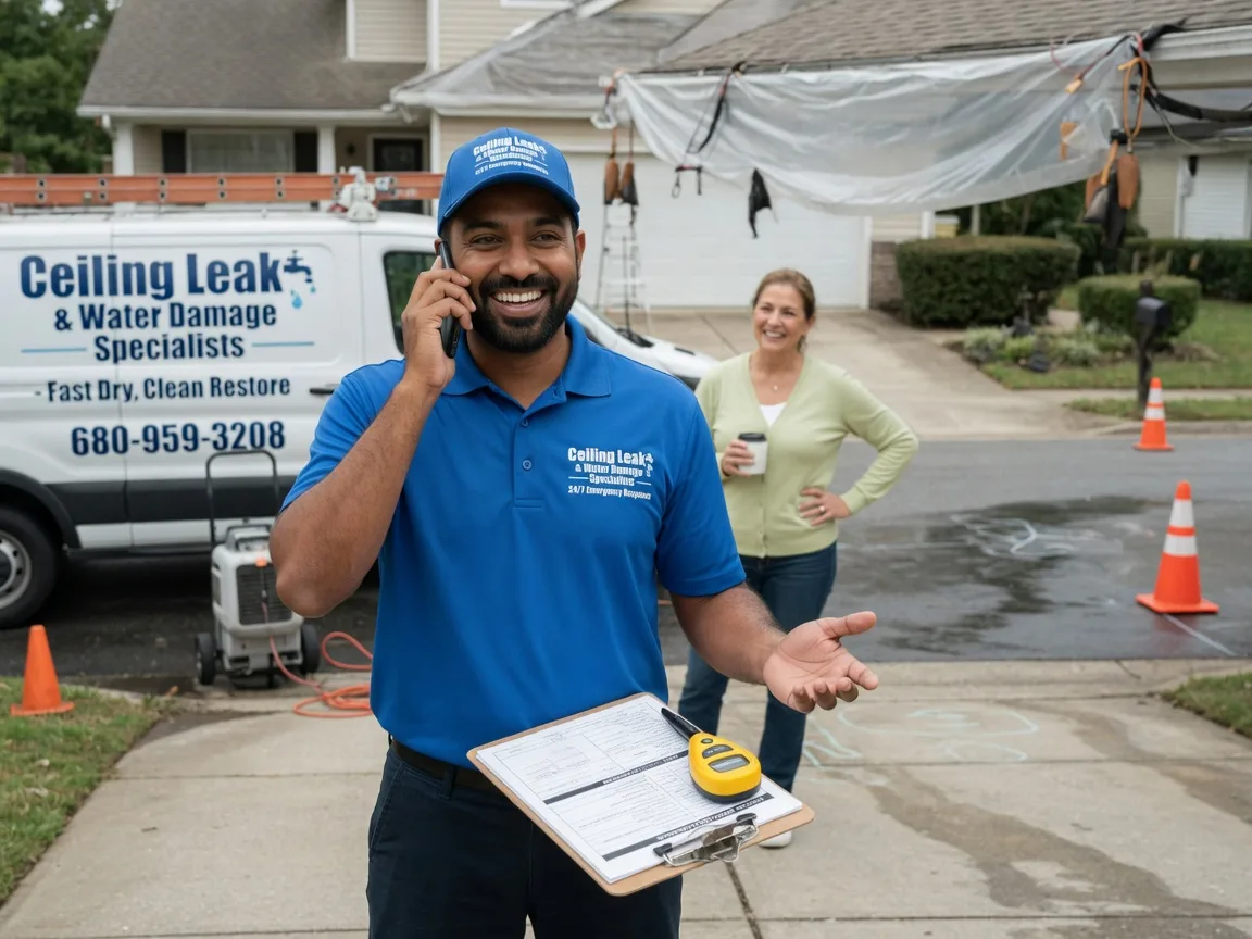 Ceiling Leak Cleanup Utica, SD FAQs